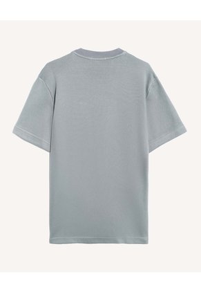 Camiseta Tejida Regular Para Hombre Verde Seven Seven