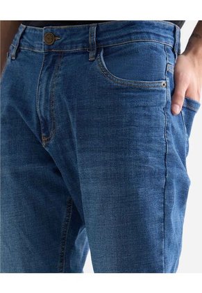 Jean Para Hombre Skinny Color Azul  Marca Seven Seven #45160509