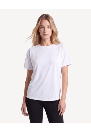 Camiseta Texturizada Sport Sec  Para Mujer Blanco Seven Seven