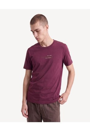 Camiseta Con Estampado  Para Hombre Vino Seven Seven