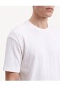 Camiseta Oversize Texturizada  Para Hombre Marfil Seven Seven de Seven Seven