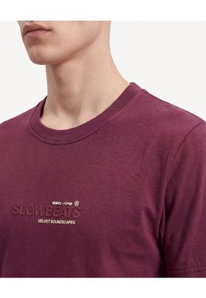 Camiseta Con Estampado  Para Hombre Vino Seven Seven