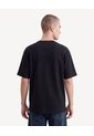 Camiseta Oversize Tejida  Para Hombre Negro Seven Seven de Seven Seven