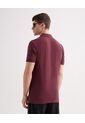 Polo Para Hombre Cuello Tejido Sin Bolsillo Color Vino Marca Seven Seven #45110909 de Seven Seven