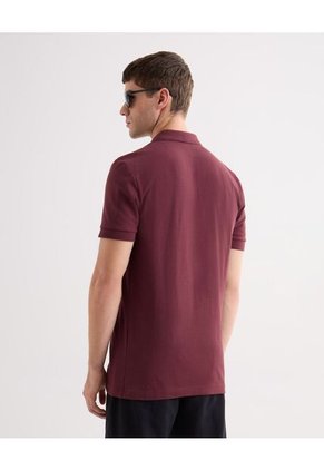Polo Para Hombre Cuello Tejido Sin Bolsillo Color Vino Marca Seven Seven #45110909