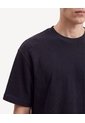 Camiseta Oversize Tejida  Para Hombre Negro Seven Seven de Seven Seven