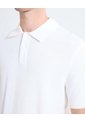 Polo Tricot Cuello Tejido  Para Hombre Marfil Seven Seven de Seven Seven