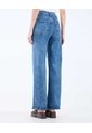 Jeans Wide Leg Tono Claro  Para Mujer Azul Seven Seven de Seven Seven