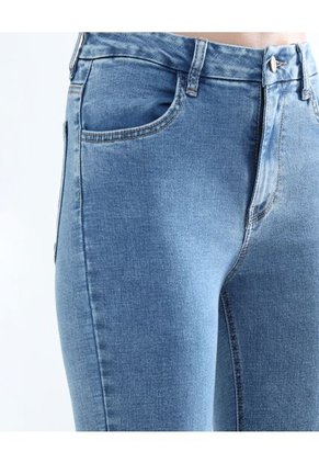 Jean Para Mujer Curvy Color Azul Medio Marca Seven Seven #28160843