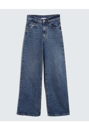 Jeans Wide Leg Tono Claro  Para Mujer Azul Seven Seven