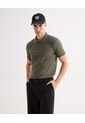 Polo Para Hombre Cuello Tejido Sin Bolsillo Color Verde Marca Seven Seven #45110911 de Seven Seven