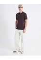 Jogger Dril Recto  Para Hombre Taupe Seven Seven de Seven Seven