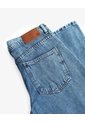 Jean Straight Pretina Cruzada  Para Mujer Azul Seven Seven de Seven Seven