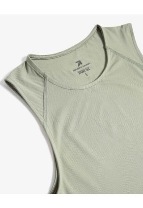 Camiseta Para Mujer Crop Top Color Verde Marca Seven Seven #28096241