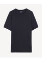 Camiseta Viscosa Slim  Para Hombre Negro Seven Seven de Seven Seven