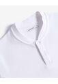 Polo Cuello Mao Con Botonadura  Para Hombre Blanco Seven Seven de Seven Seven