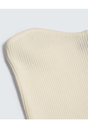 Crop Top Para Mujer Manga Sisa Color Crudo Marca Seven Seven #28096166