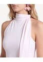 Camiseta Halter Con Corbata  Para Mujer Rosa Seven Seven de Seven Seven