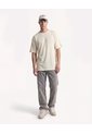 Camiseta Texturizada Relaxed  Para Hombre Arena Seven Seven de Seven Seven