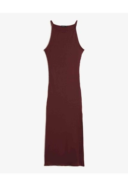 Vestido Para Mujer M/Sisa Medio Color Vino Marca Seven Seven #28171476