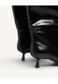 Bota Punta Fina  Para Mujer Negro Seven Seven de Seven Seven