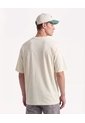 Camiseta Texturizada Relaxed  Para Hombre Arena Seven Seven de Seven Seven