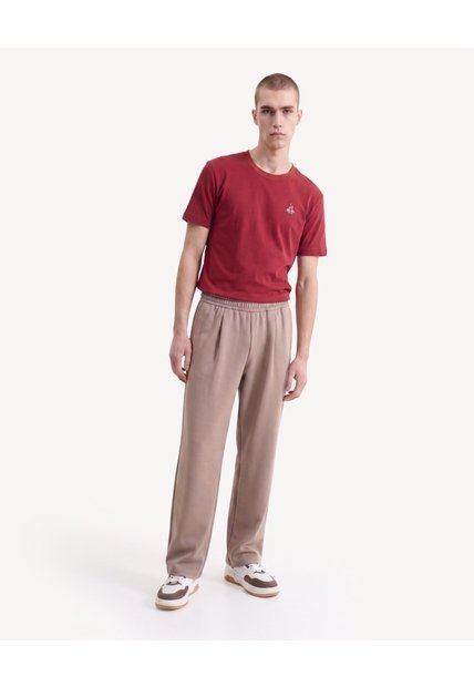 Camiseta Screen Frontal  Para Hombre Vino Seven Seven