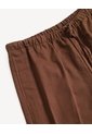 Pantalón Cintura Ajustable  Para Mujer Café Seven Seven de Seven Seven
