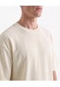 Camiseta Texturizada Relaxed  Para Hombre Arena Seven Seven de Seven Seven