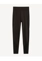 Leggins Deportivo Con Cortes  Para Mujer Negro Seven Seven de Seven Seven