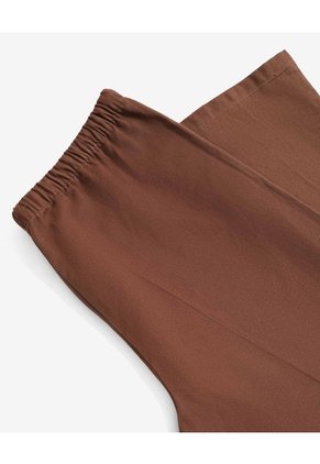 Pantalón Cintura Ajustable Para Mujer Café Seven Seven