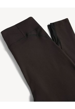 Leggins Deportivo Con Cortes Para Mujer Negro Seven Seven