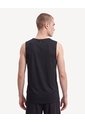 Camiseta Manga Sisa Texturizada  Para Hombre Negro Seven Seven de Seven Seven