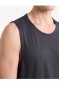 Camiseta Manga Sisa Texturizada  Para Hombre Negro Seven Seven de Seven Seven
