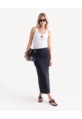 Camiseta Tank Top  Para Mujer Crudo Seven Seven Seven Seven