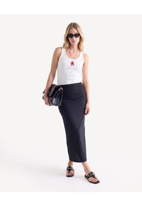 Camiseta Tank Top Para Mujer Crudo Seven Seven