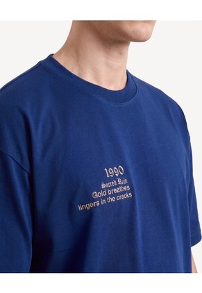 Camiseta Jersey Screen  Para Hombre Azul Seven Seven