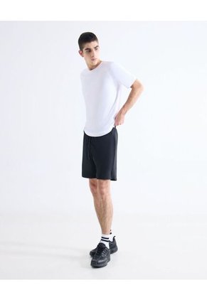Camiseta Deportiva Manga Corta Para Hombre Blanco Seven Seven