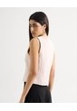 Chaleco Escote En V  Para Mujer Beige Seven Seven de Seven Seven