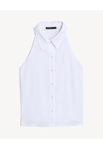Blusa Halter Con Escote  Para Mujer Crudo Seven Seven Seven Seven