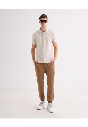 Polo Para Hombre Cuello Tejido Sin Bolsillo Color Blanco Marca Seven Seven #45110910