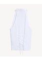 Blusa Halter Con Escote  Para Mujer Crudo Seven Seven de Seven Seven