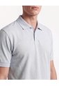 Polo Cuello Sport Piqué  Para Hombre Gris Seven Seven de Seven Seven