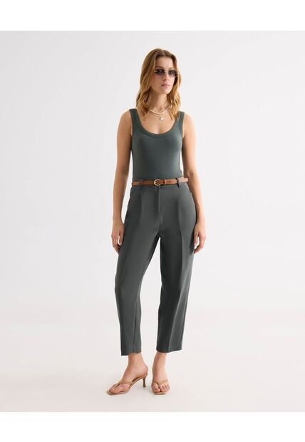 Pantalón Para Mujer Moda Color Verde Marca Seven Seven #28071910