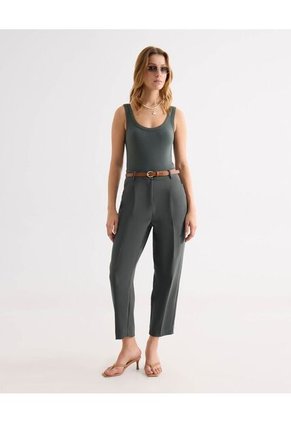 Pantalón Para Mujer Moda Color Verde Marca Seven Seven #28071910