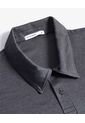 Polo Para Hombre Cuello Maquina Sin Bolsillo Color Gris Marca Seven Seven #45110943 de Seven Seven