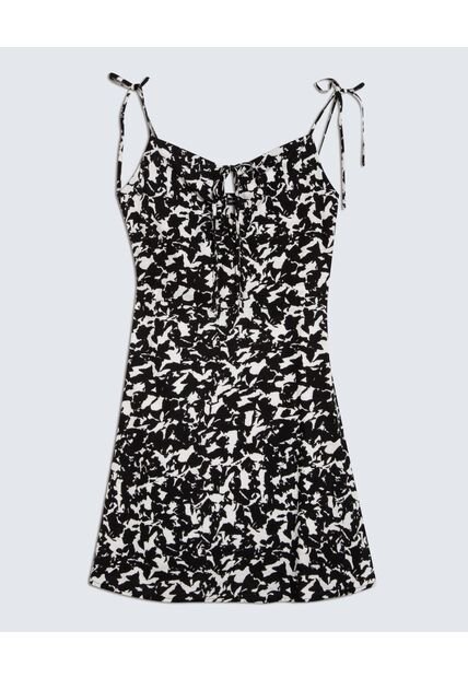 Vestido Para Mujer Manga Sisa Color Negro Marca Seven Seven #28171326