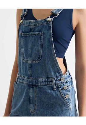 Overol Para Mujer  Color Azul Marca Seven Seven #28290007