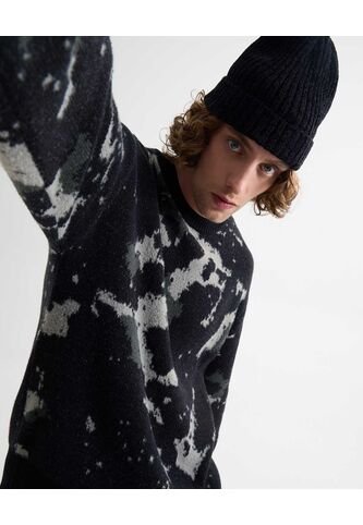 Saco Para Hombre Cuello Redondo Color Negro Marca Seven Seven #45330249 Seven Seven