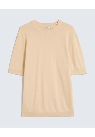 Camiseta Para Hombre Manga Corta Cuello Redondo Color Beige Marca Seven Seven #45092694 Seven Seven